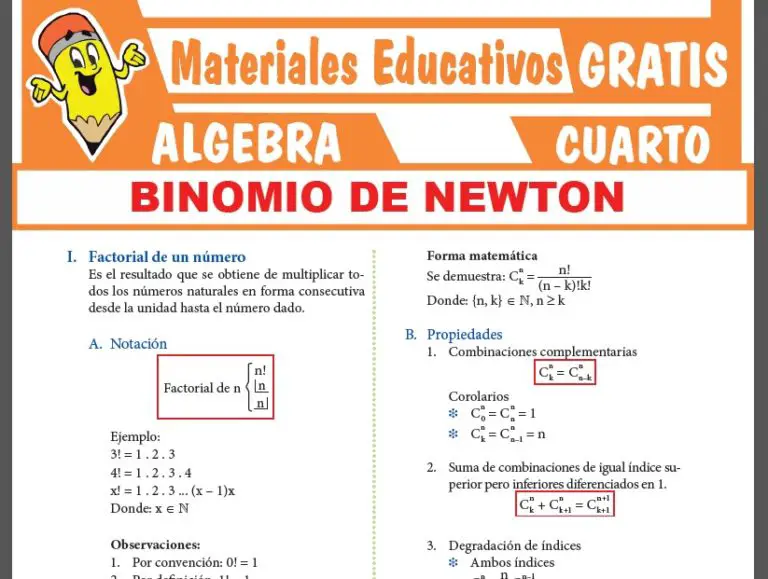 ÁLGEBRA ≫ Cuarto de Secundaria ≫ 28 Fichas GRATIS