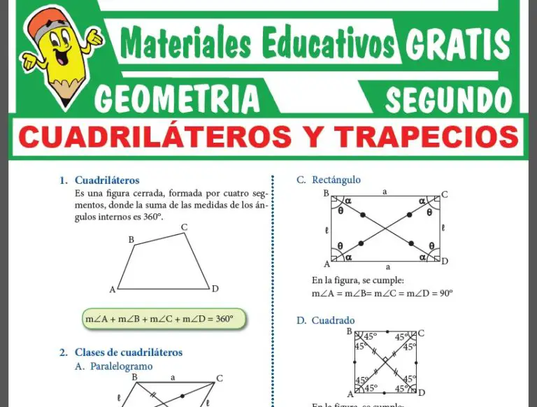 GEOMETRÍA ≫ Segundo de Secundaria ≫ 28 Fichas GRATIS