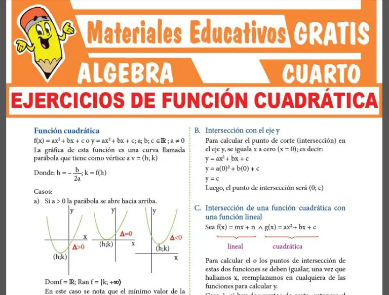 ÁLGEBRA ≫ Cuarto de Secundaria ≫ 28 Fichas GRATIS
