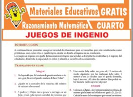 RAZONAMIENTO MATEMÁTICO ≫ Cuarto de Secundaria ≫ GRATIS