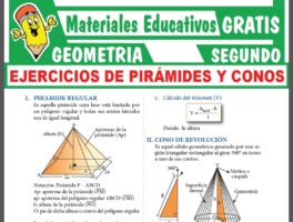 GEOMETRÍA ≫ Segundo de Secundaria ≫ 28 Fichas GRATIS