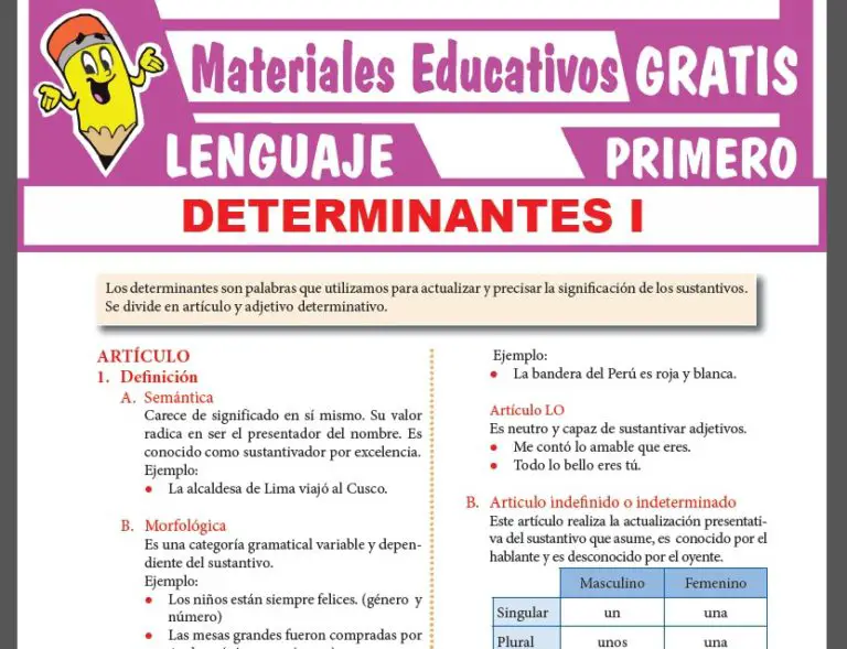 LENGUAJE Y COMUNICACIÓN ≫ Primero de Secundaria ≫ GRATIS
