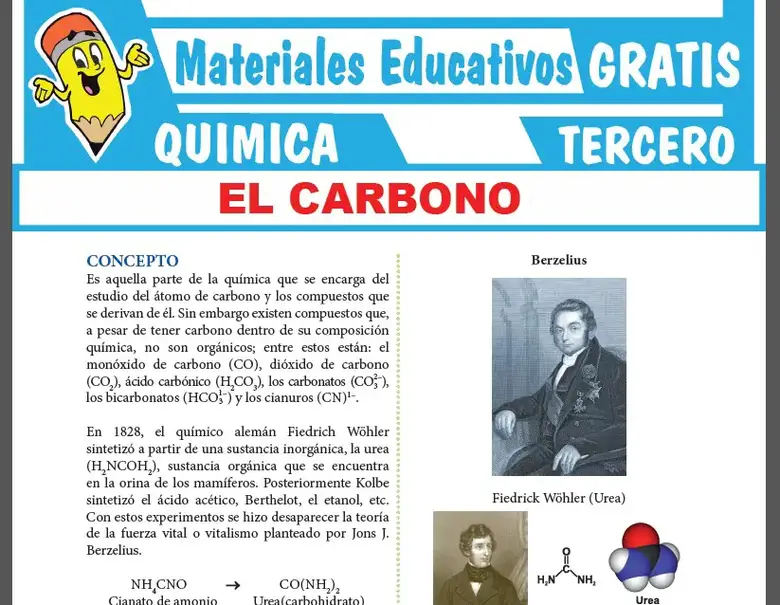 El Carbono para Tercer Grado de Secundaria