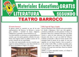 LITERATURA ≫ Segundo De Secundaria ≫ 28 Fichas GRATIS