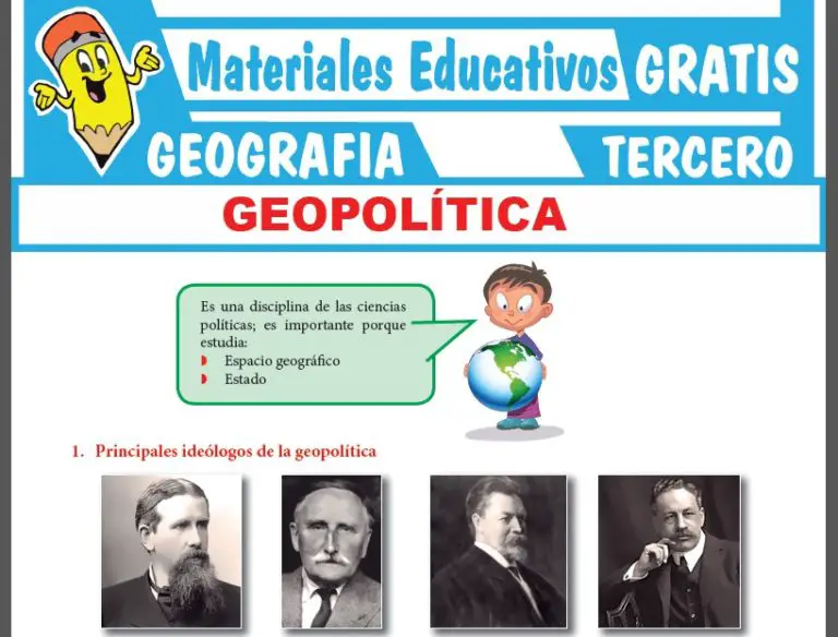 Geopolítica Para Tercer Grado De Secundaria ≫ Fichas GRATIS