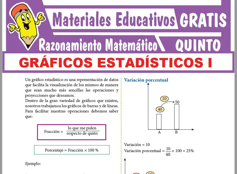 gráficos de barras dobles para niños