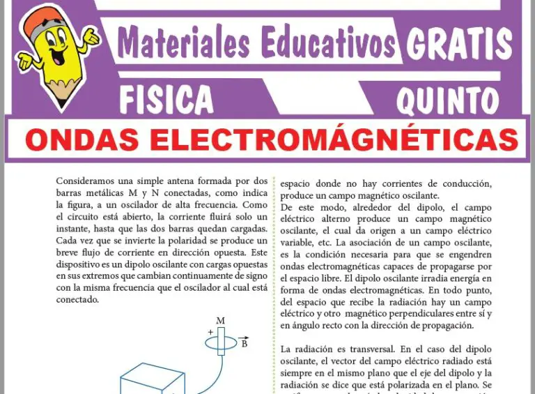 Ondas Electromagnéticas Para Quinto Grado De Secundaria ≫ GRATIS