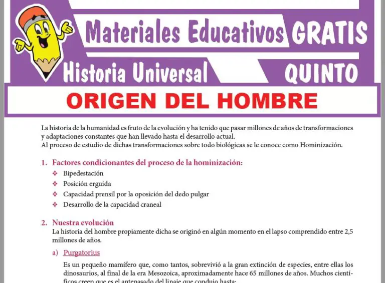 HISTORIA UNIVERSAL ≫ Quinto de Secundaria ≫ Fichas GRATIS