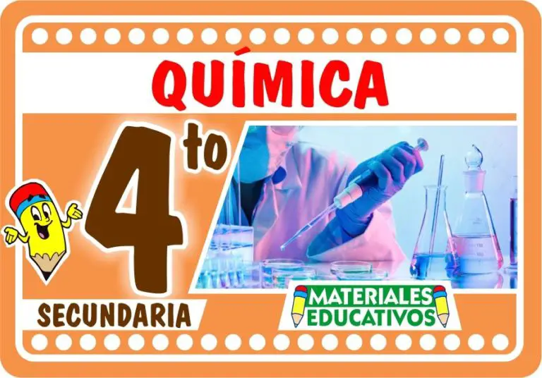 QUÍMICA ≫ Cuarto de Secundaria ≫ 28 Fichas GRATIS