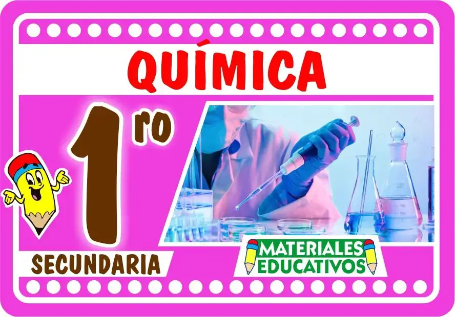 Fichas de Quimica para Primer Grado de Secundaria