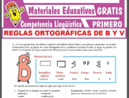 Reglas Ortográficas De S, C Y Z Para Primer Grado De Secundaria