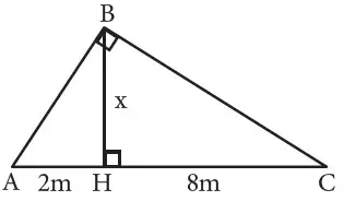 ejercicio de Relaciones Metricas en el Triangulo