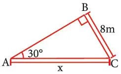 ejercicio de Teorema de Pitagoras