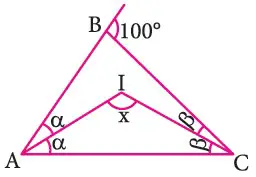 ejercicio de ineas Notables de un Triangulo