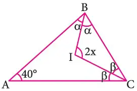 ejercicios de Lineas Notables de un Triangulo